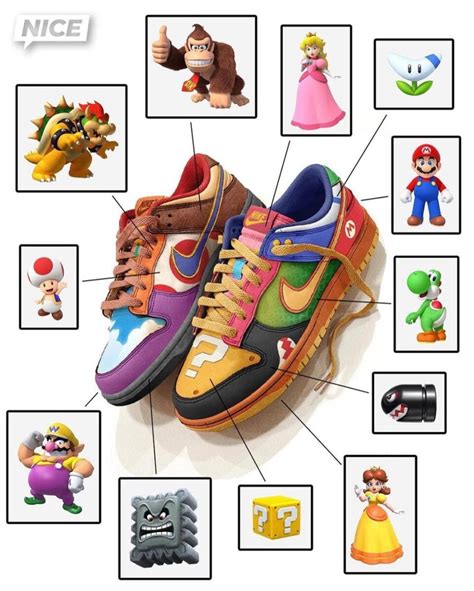 mario schoenen nike|Nike Mario dunk low.